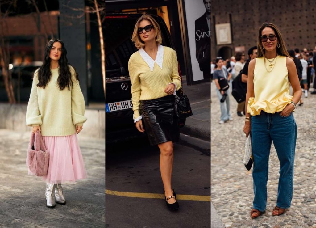 butter yellow camisola mulher street style 