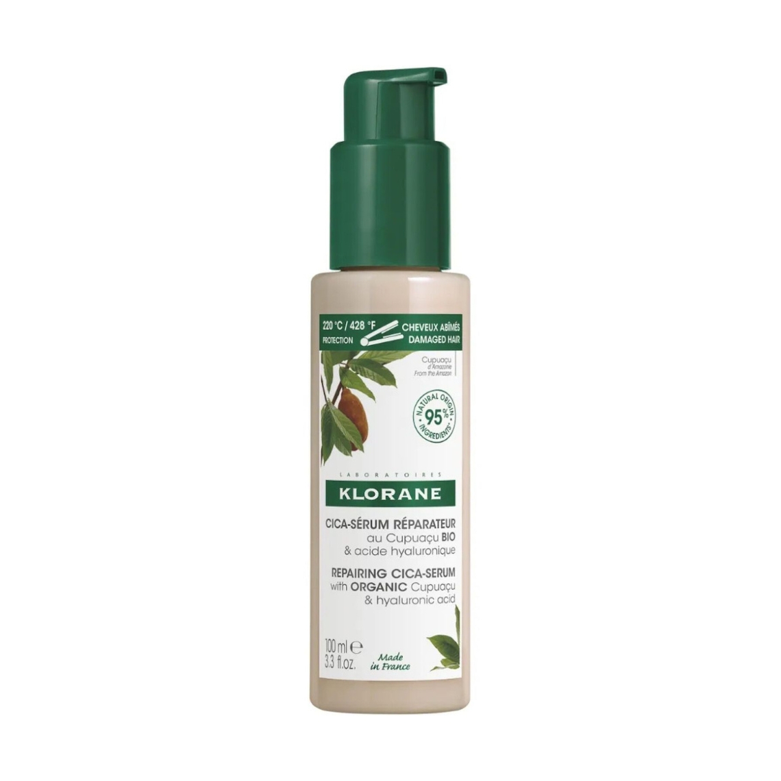 Sérum reparador e protetor de calor Cupuaçu, Klorane, Preço sob consulta