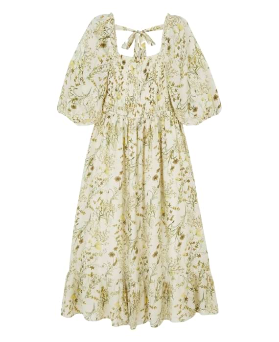 vestidos floral campo