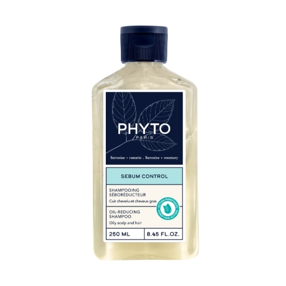 Champô seborregulador de extrato de alecrim combinado com sarcosina Phyto 14,30€