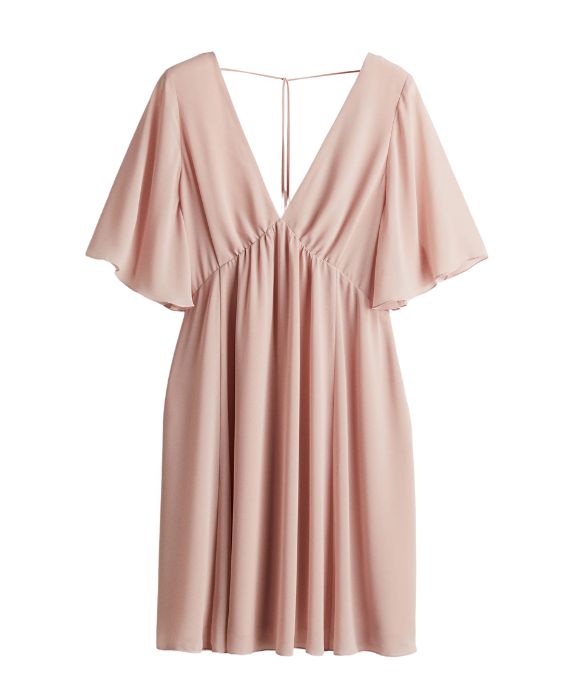vestido curto rosa