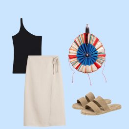 5 looks para 5 dias da semana: as saias midi são as melhores amigas do bom tempo
