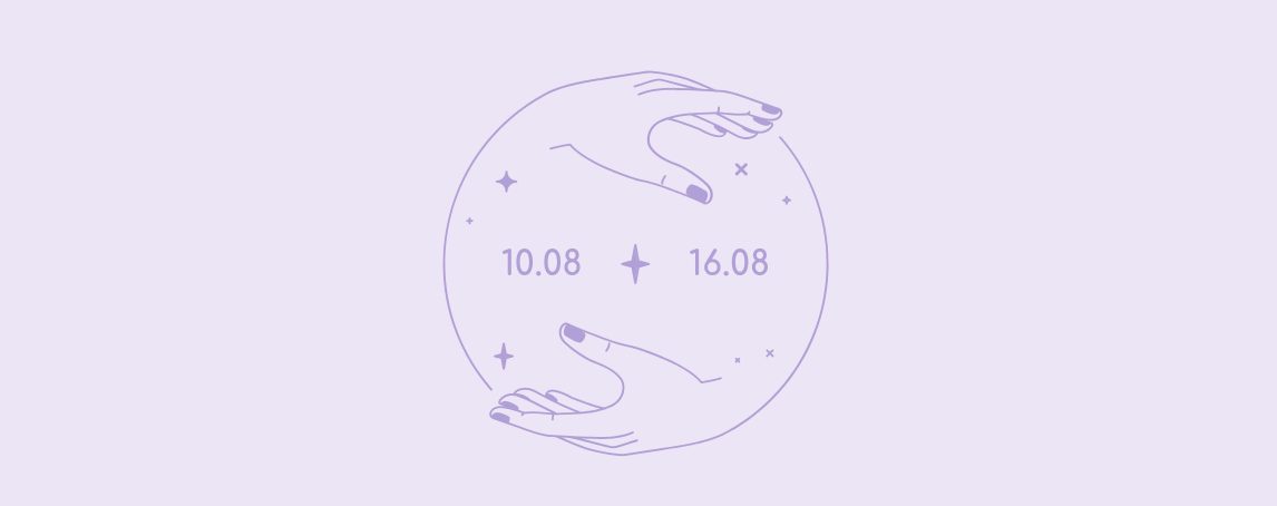Horóscopo semanal: 10 a 16 de agosto