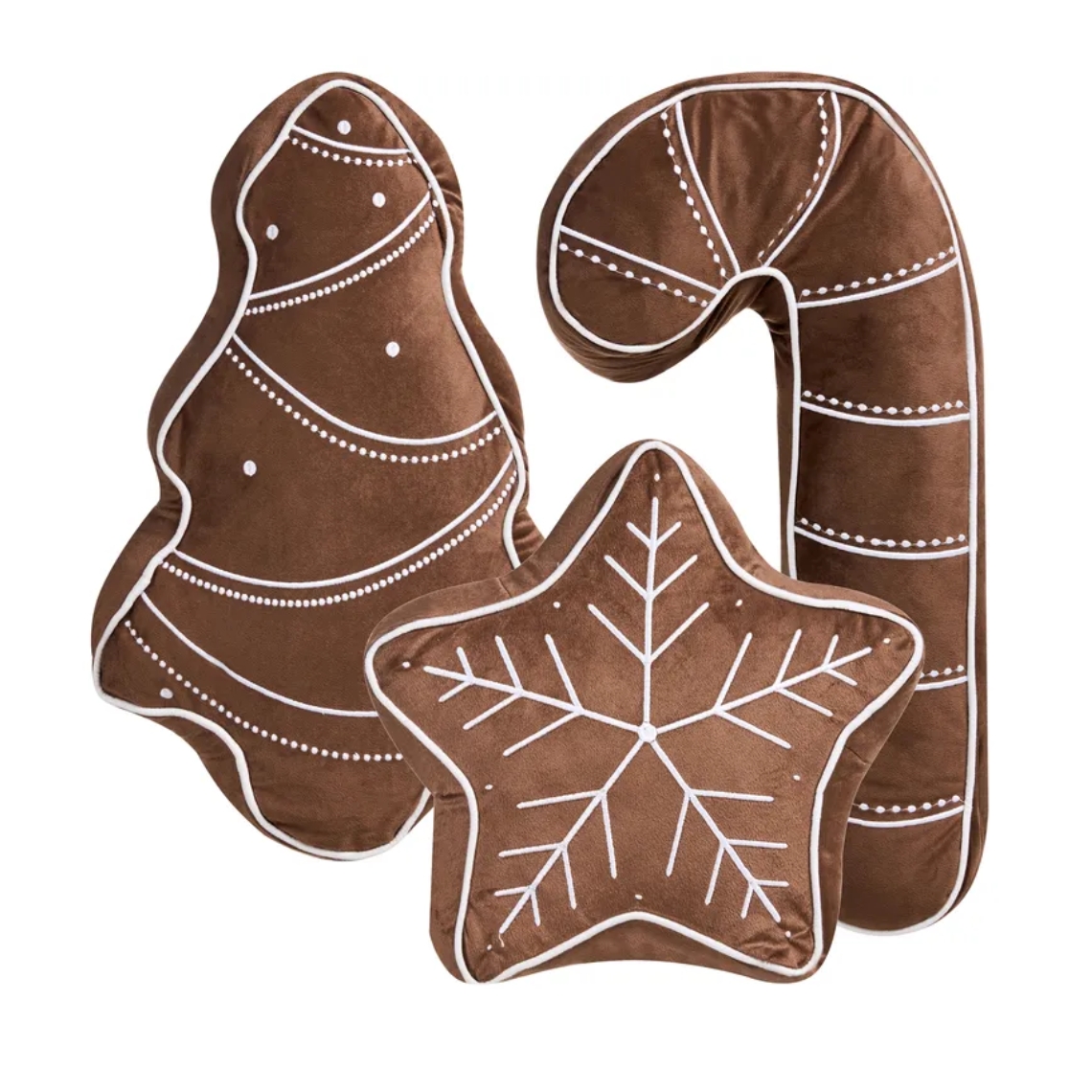 decoração de Natal para a casa Conjunto de 3 almofadas