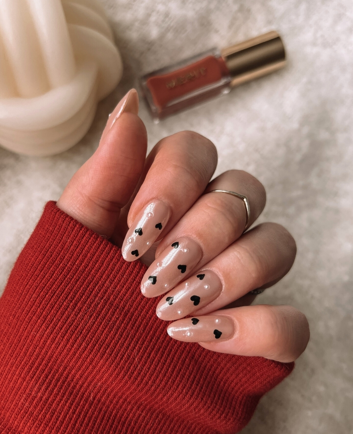 Unhas dia dos namorados