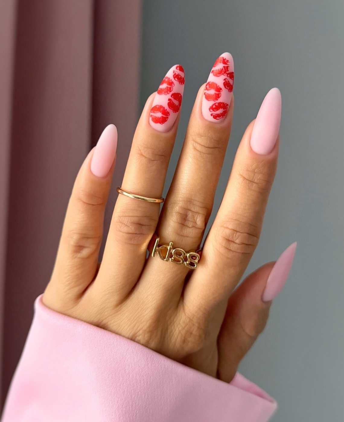 Unhas dia dos namorados