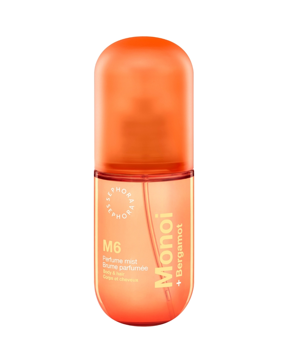 Bruma perfumada para corpo e cabelo - Monoi + bergamota sephora beauty news maio