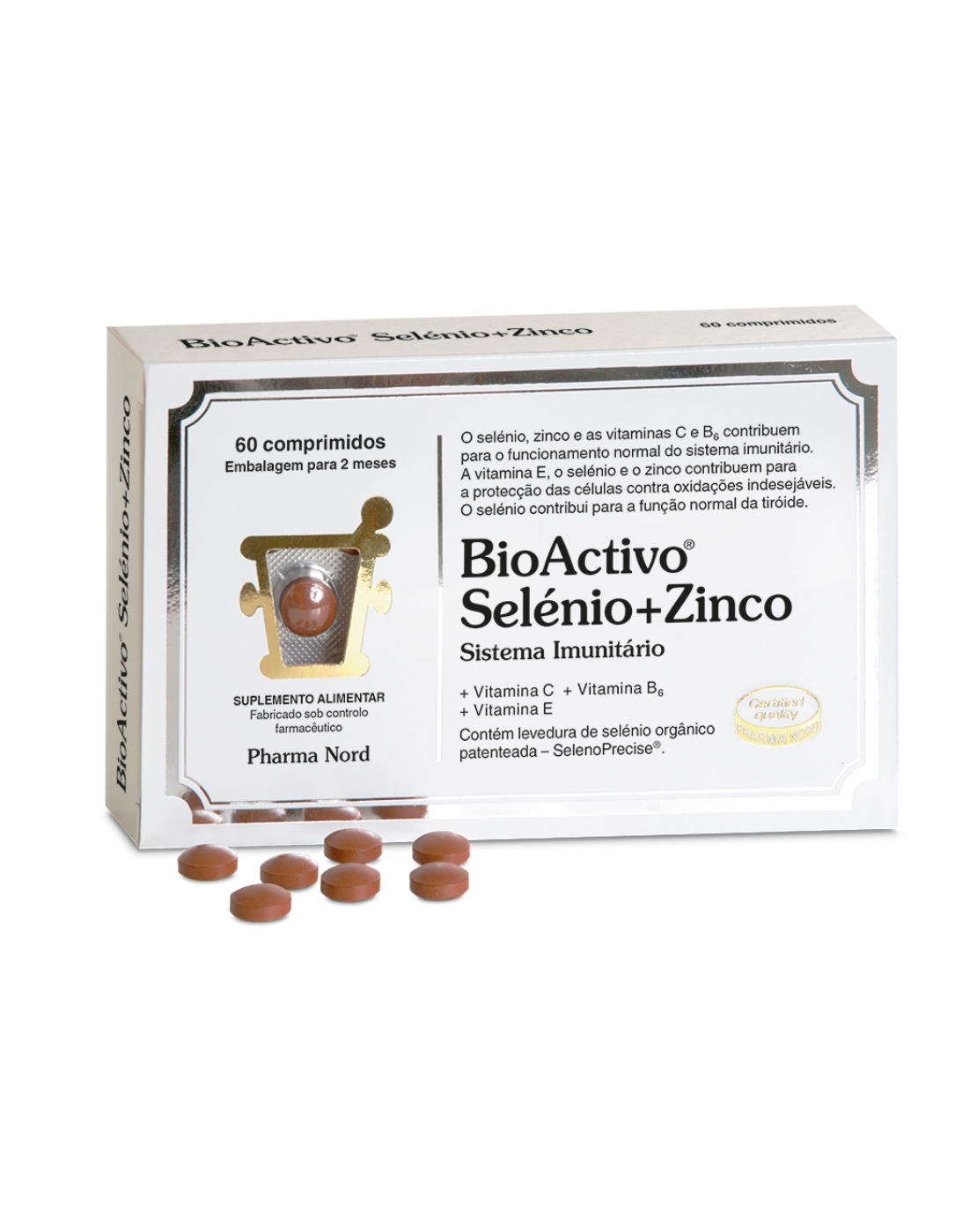 BioActivo Sel&eacute;nio+Zinco pharmnord beauty news maio