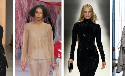 Modelos mais velhas conquistam os desfiles de moda