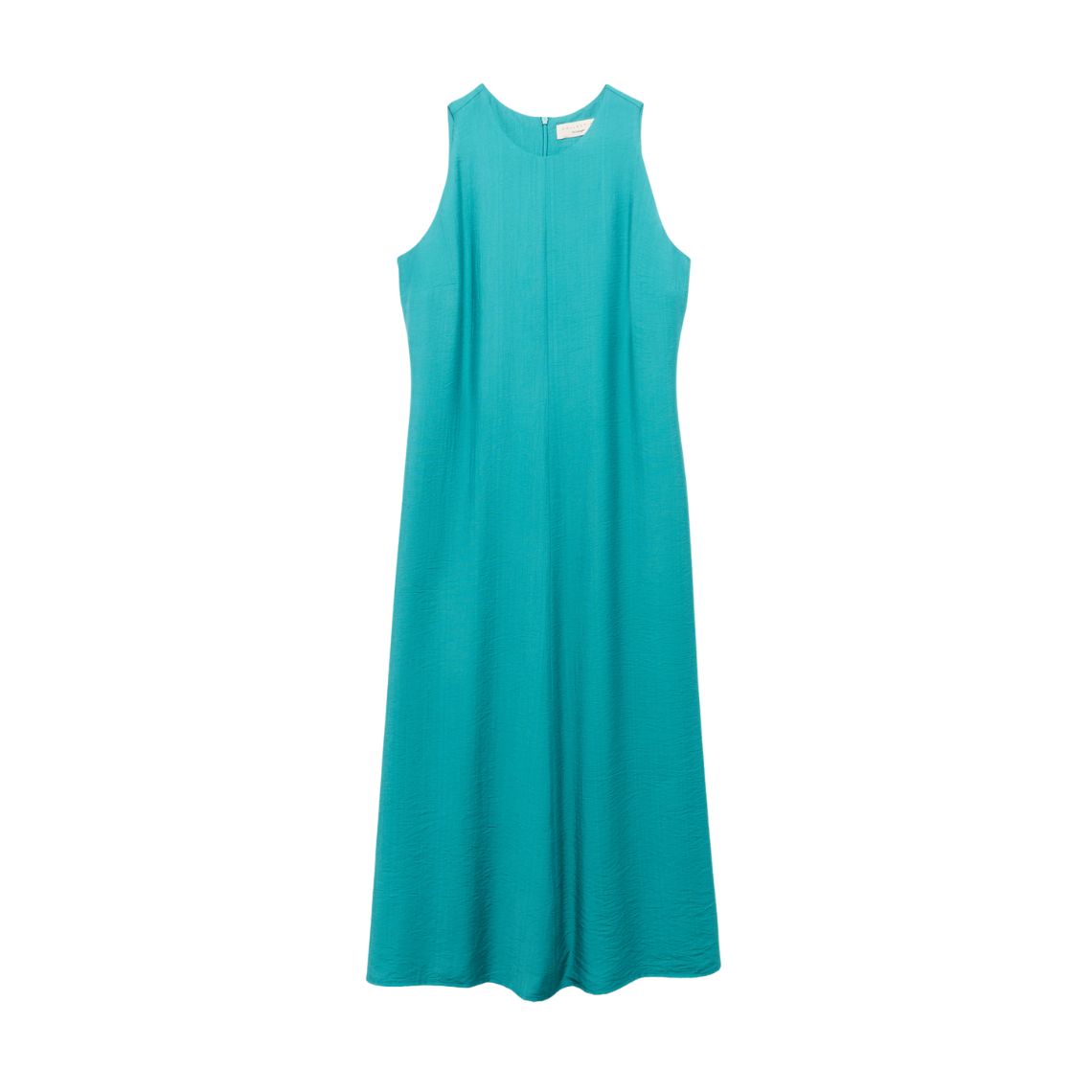 vestido azul-turquesa