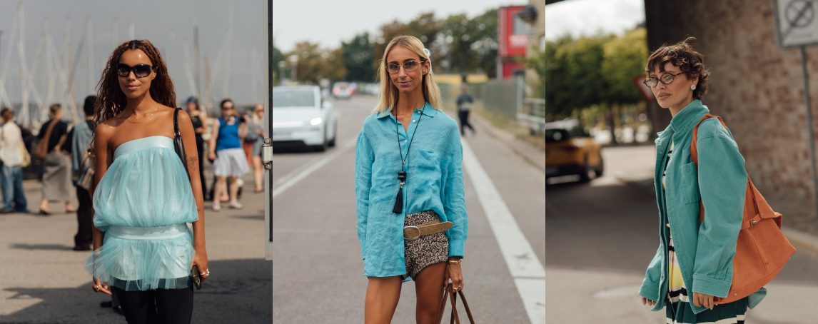 #Como se usa: azul-turquesa, a cor do verão