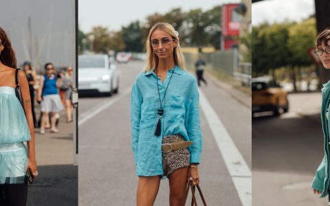 #Como se usa: azul-turquesa, a cor do verão